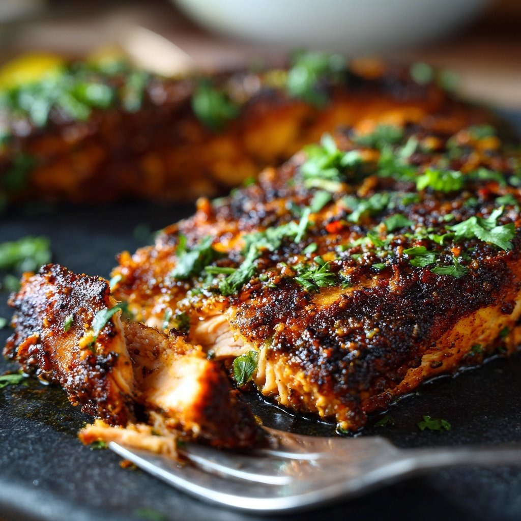 Herzhafter Jamaika Jerk Lachs