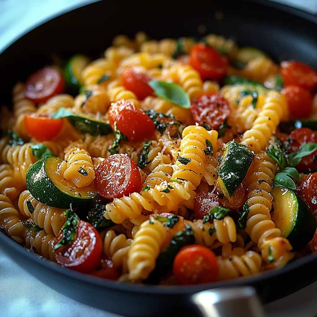 Tomaten-Zucchini-Pasta: Ett fantastiskt ultimat recept