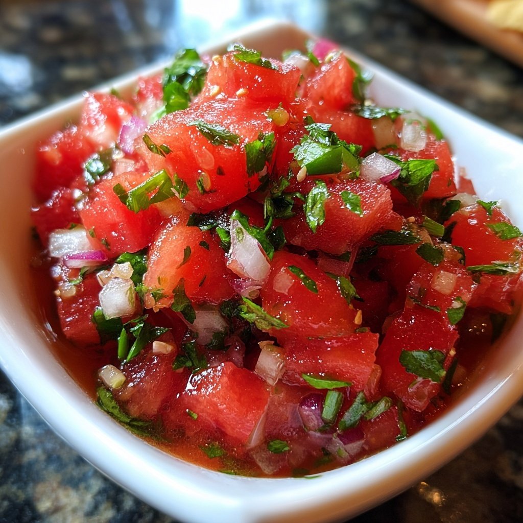 Wassermelonen Salsa