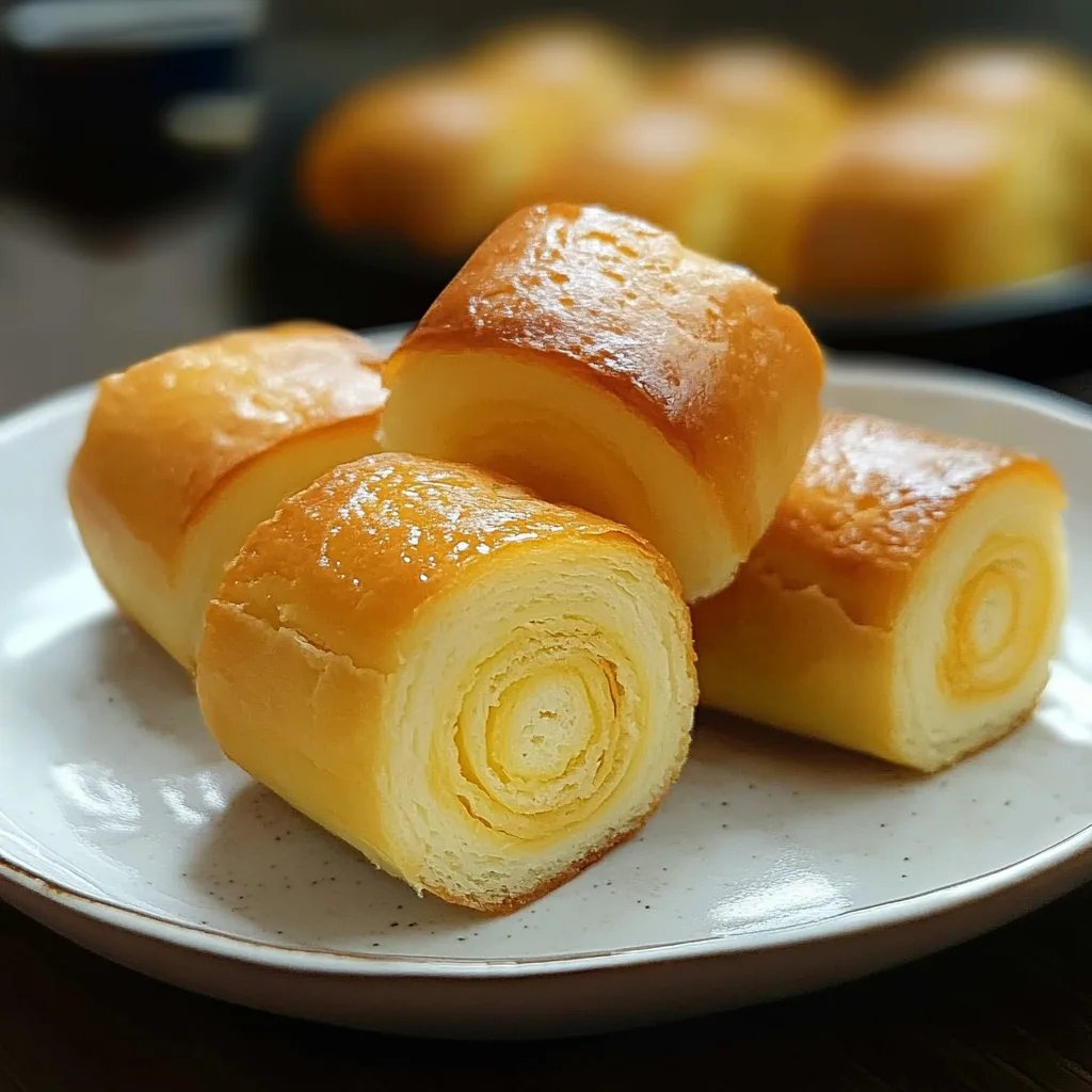 Chinesische Biskuitrollen