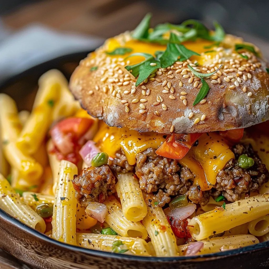 Cheeseburger-Pasta