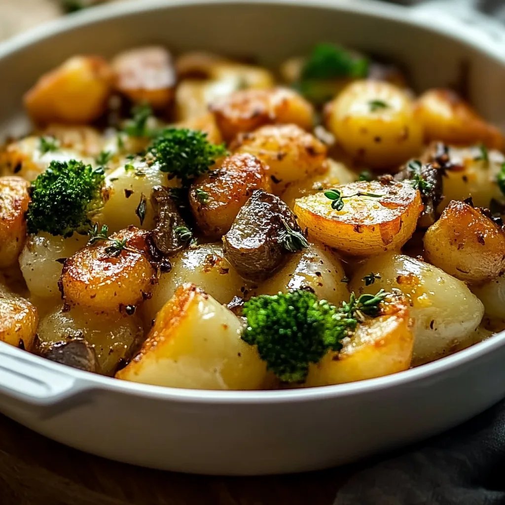 Kartoffel Brokkoli Auflauf