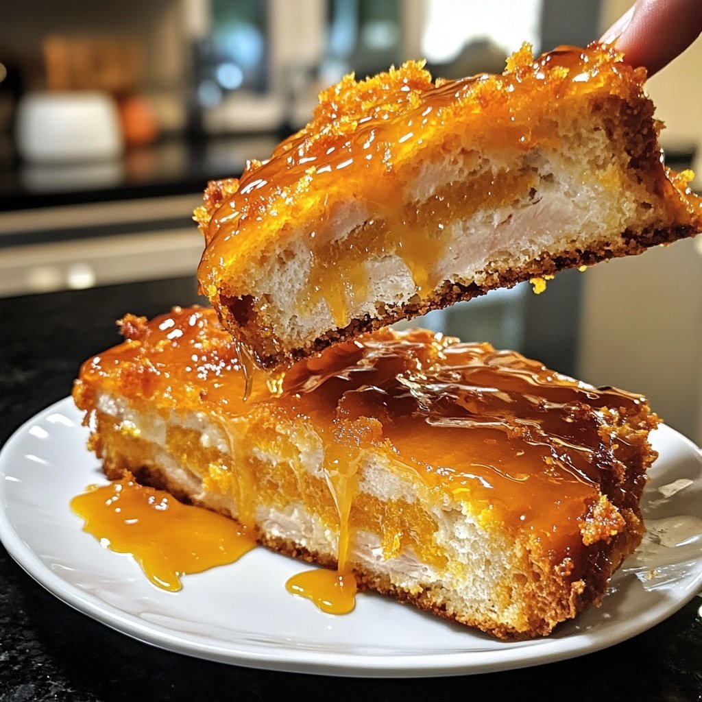 Knusprige Entenbrust mit Orangen-Glasur