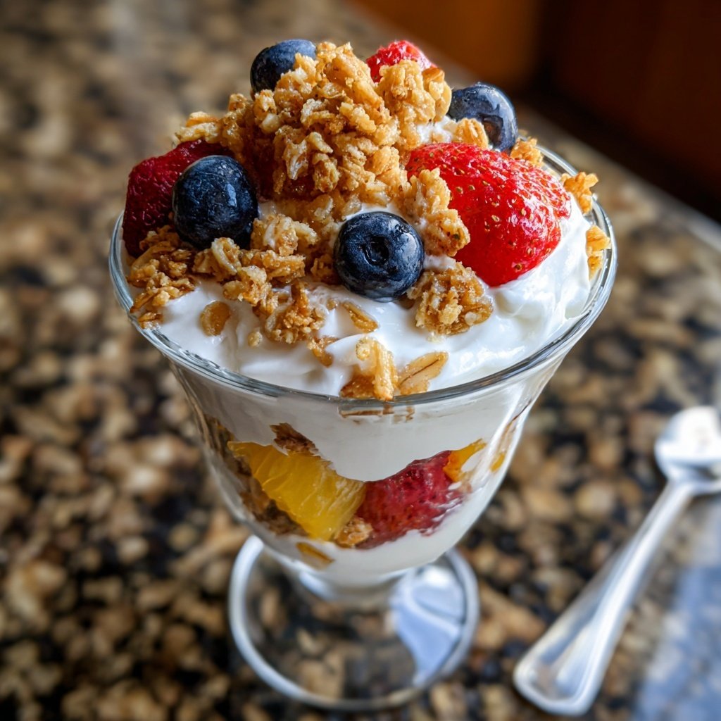 Protein Granola Joghurt Parfait