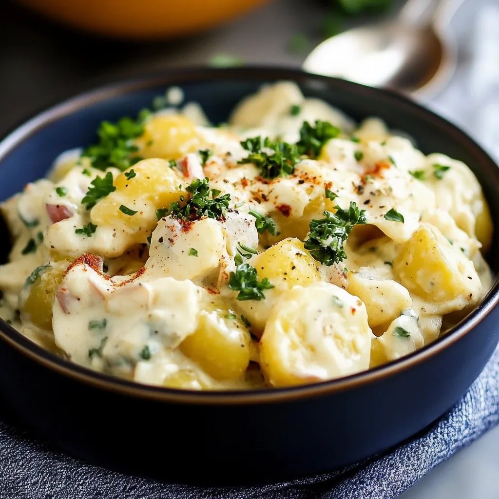 Kartoffelsalat mit Mayonnaise