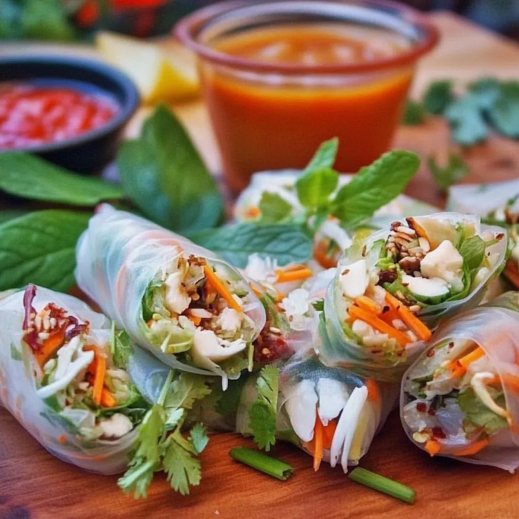 Vietnamesiska Vårrullar med Ris: Ett Fantastiskt Ultimat Recept