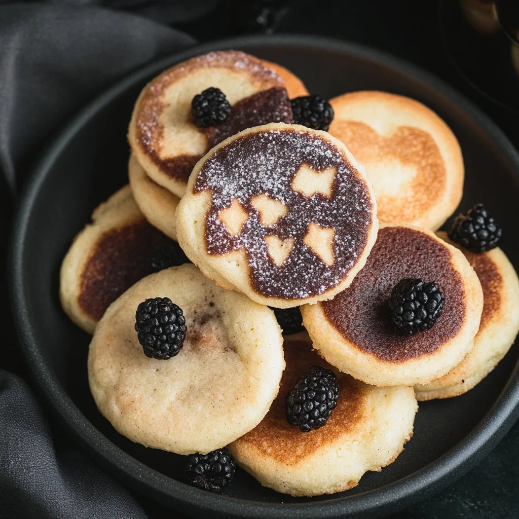 Einfaches Schwarz-Weiß-Gebäck