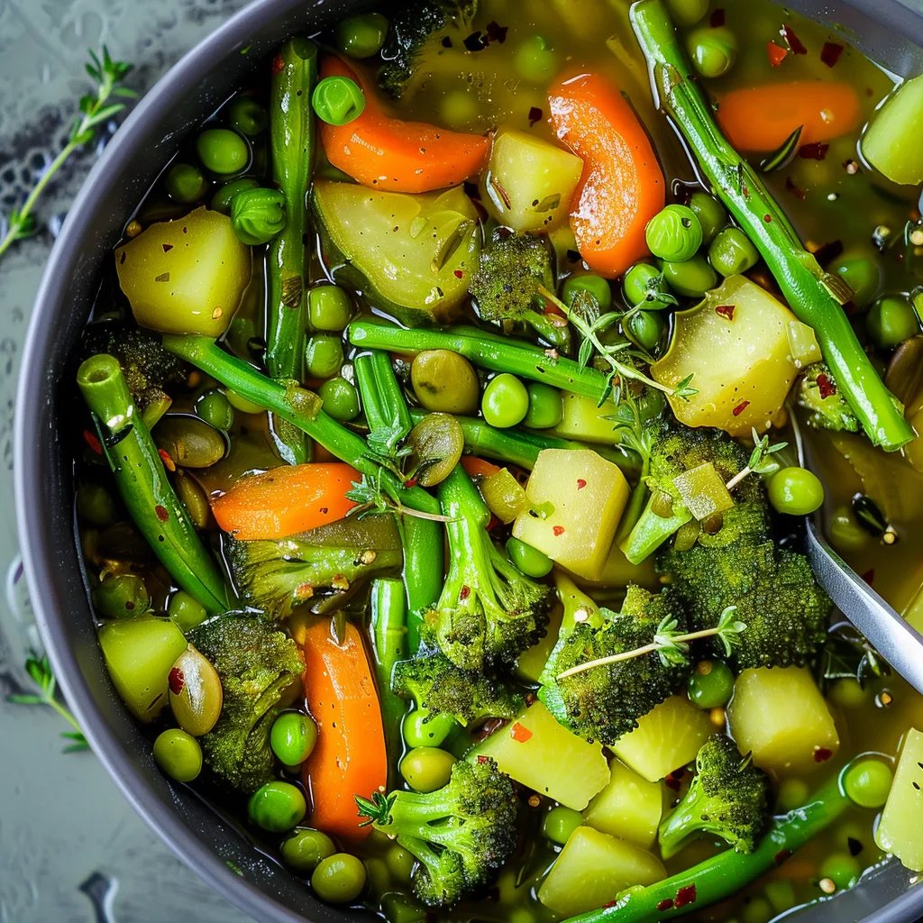 Grüne Bohnen Eintopf vegetarisch