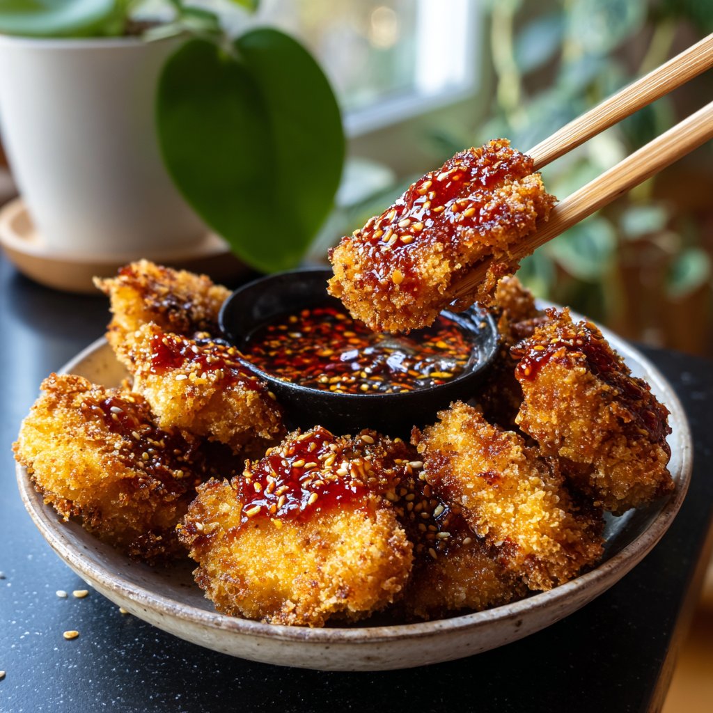Bang Bang Hähnchen Nuggets würzig heiß