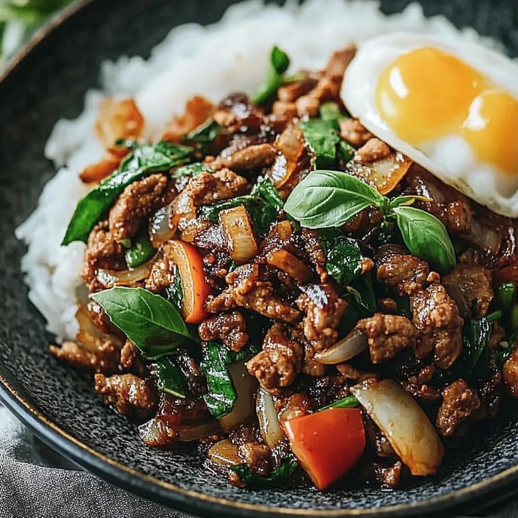 Thai basilika kyckling: Ett fantastiskt ultimativt recept