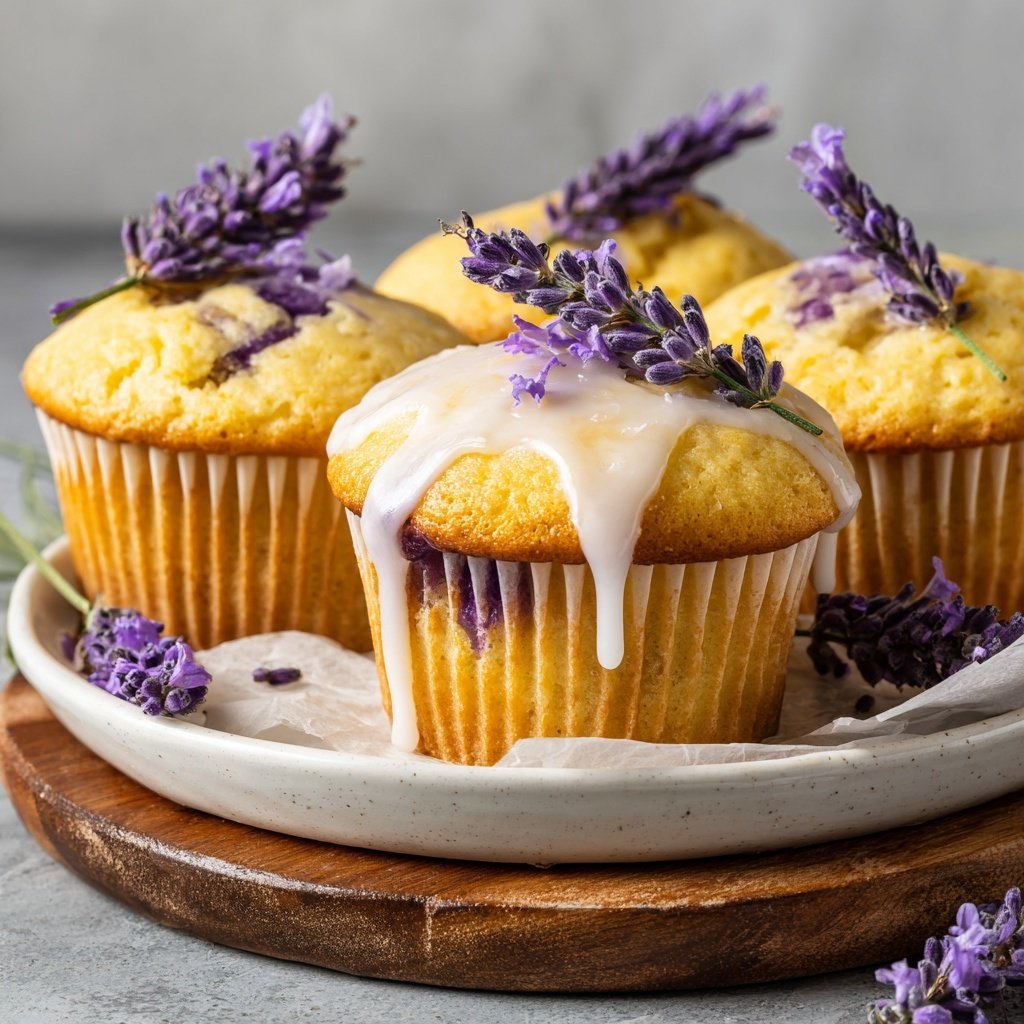 Lavendel Limonaden Cupcakes