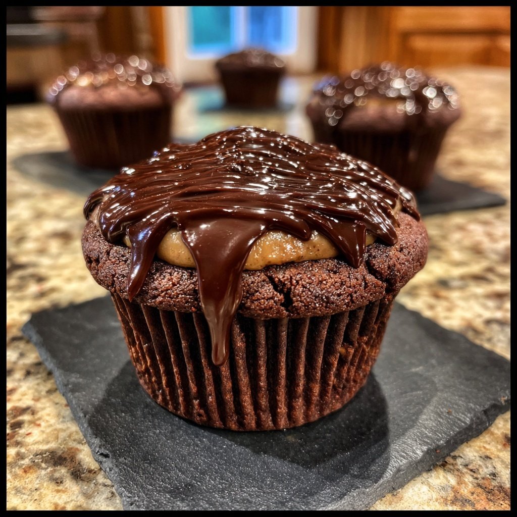 Schoko Stout Cupcake Freude