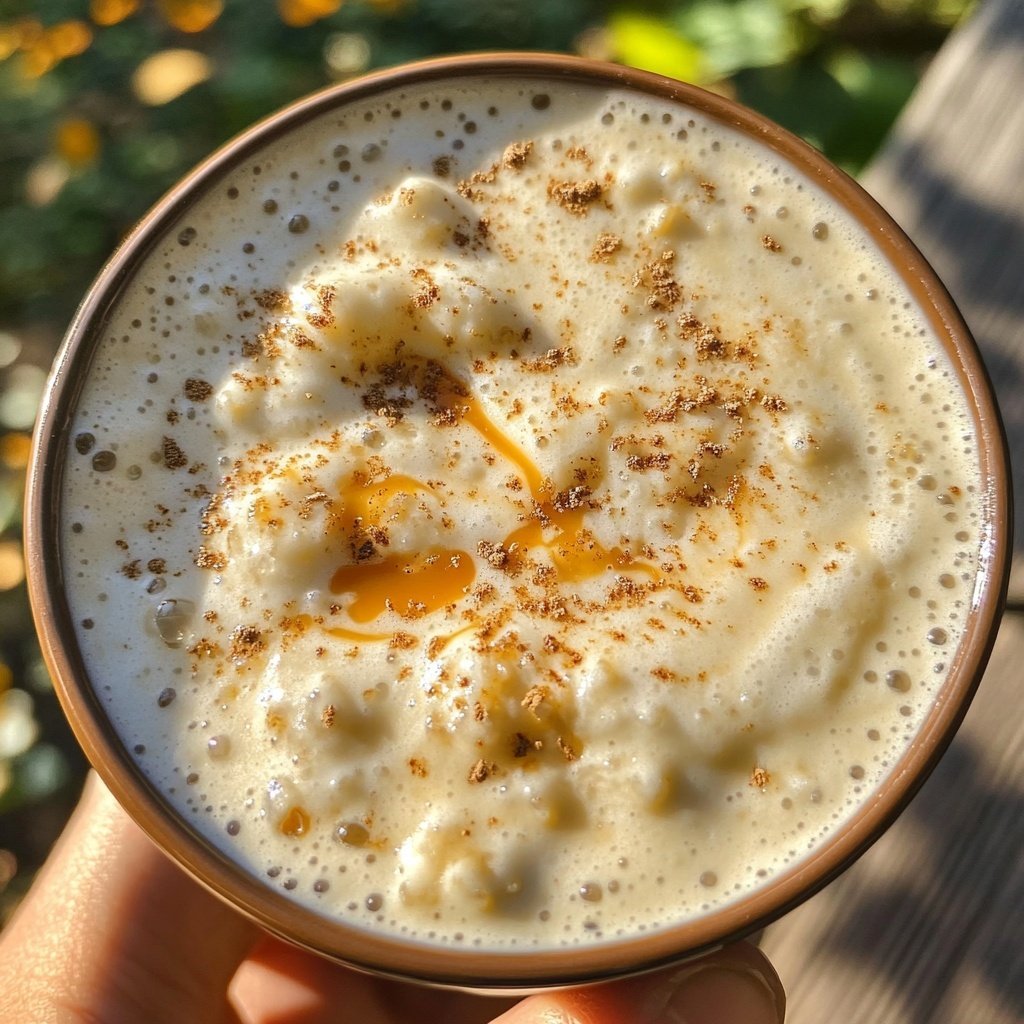 Cremiger Eierlikör-Latte