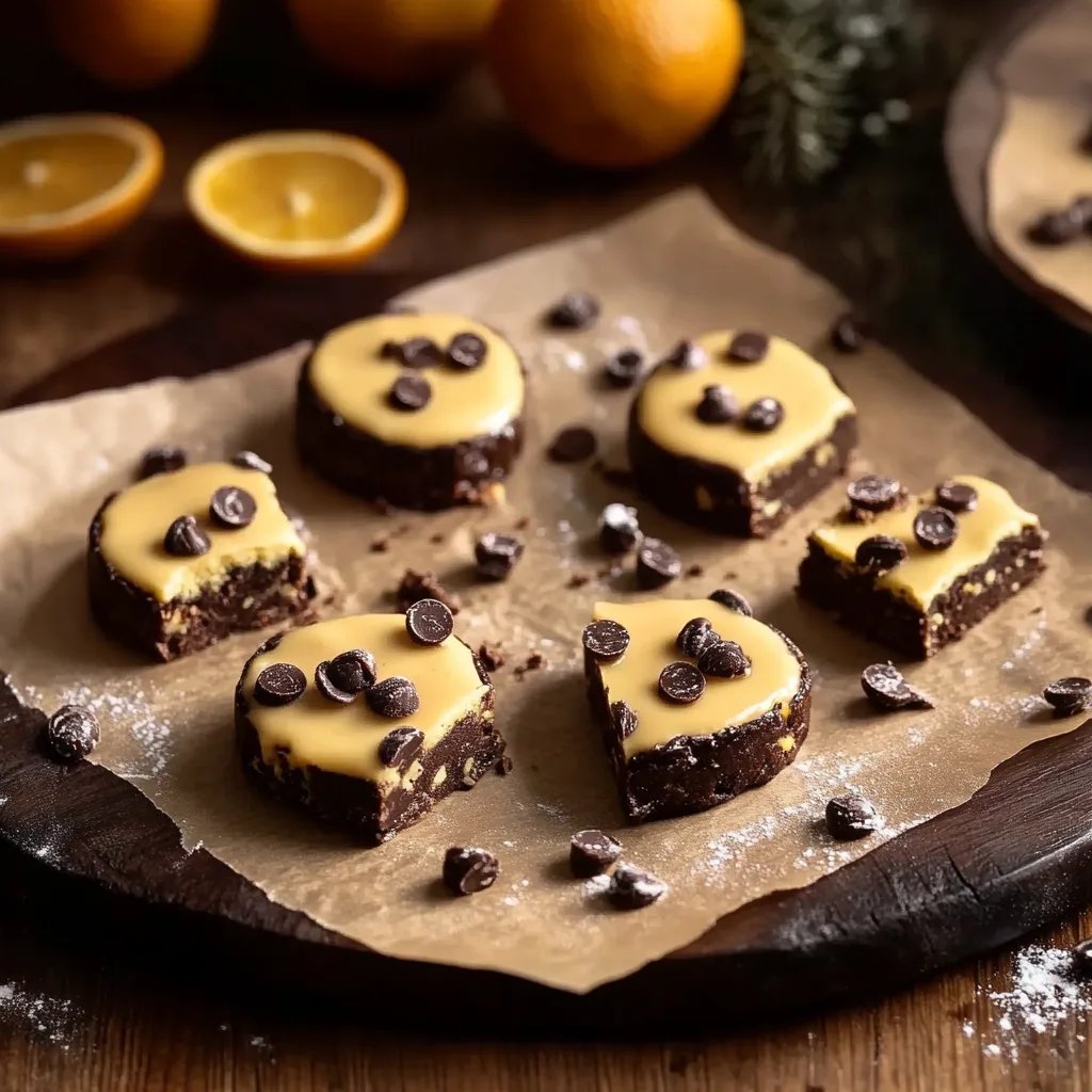Weihnachtlich leckere Schoko-Orangen-Plätzchen