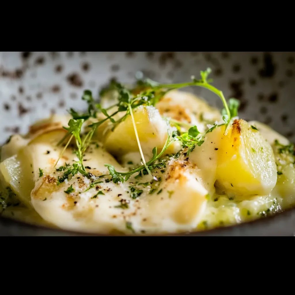 Pilz-Lauch-Brokkoli-Auflauf mit Kartoffeln