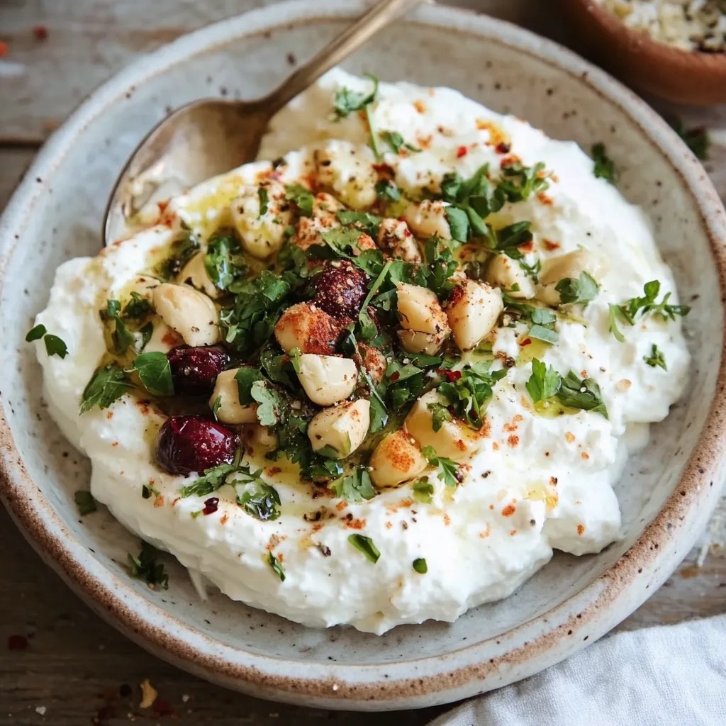 Gerösteter Rosenkohl mit whipped Feta