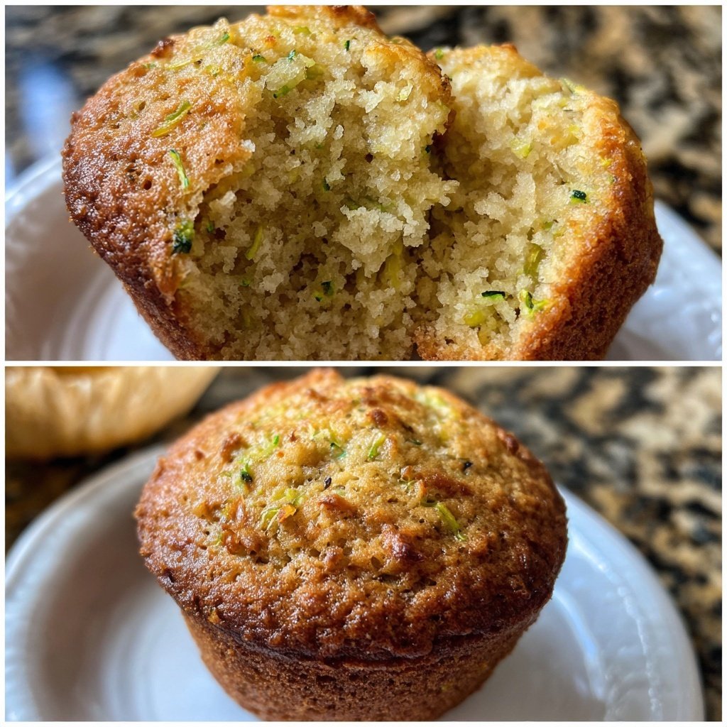 Zucchini Bananen Muffin Delight