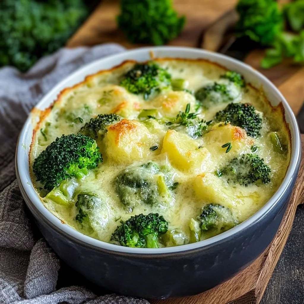 Kartoffel Brokkoli Auflauf