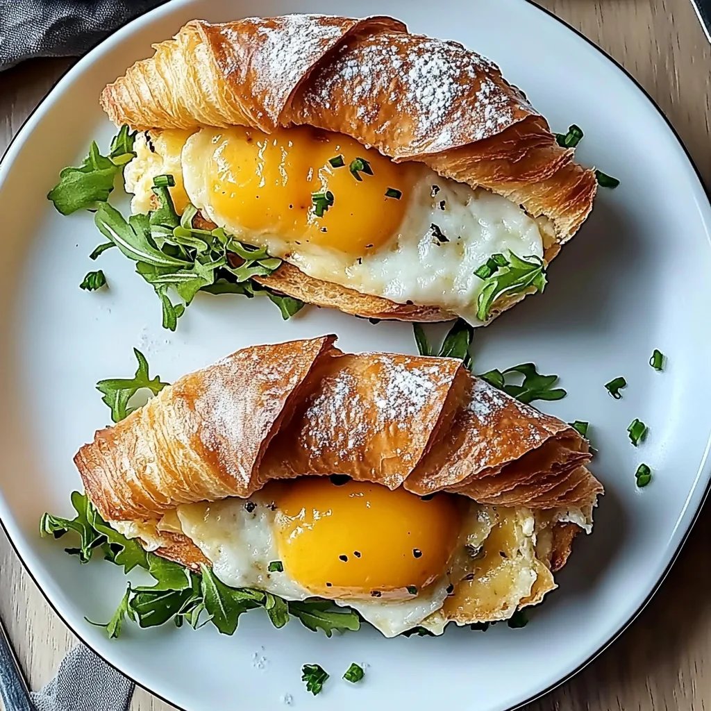 Croissantsmörgås med skinka: Ett fantastiskt ultimat recept