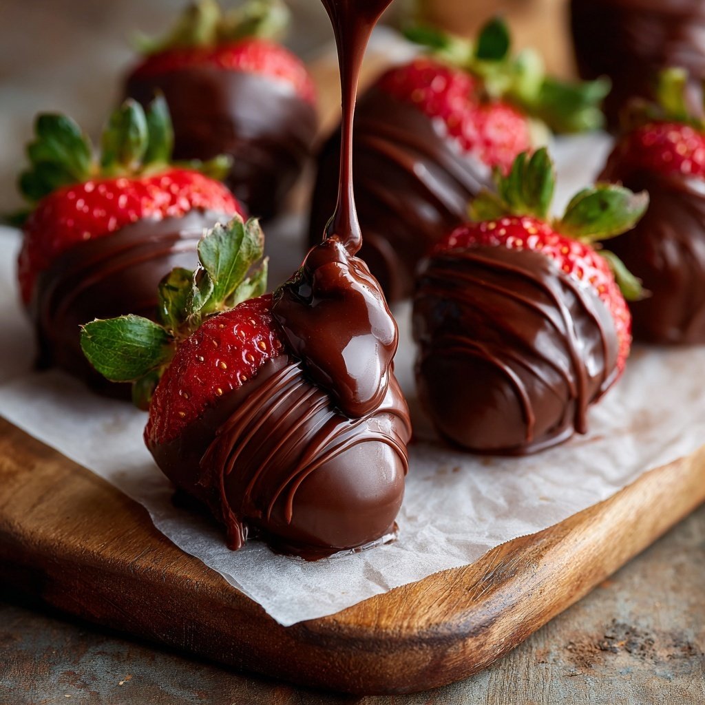 Schoko Erdbeer Häppchen