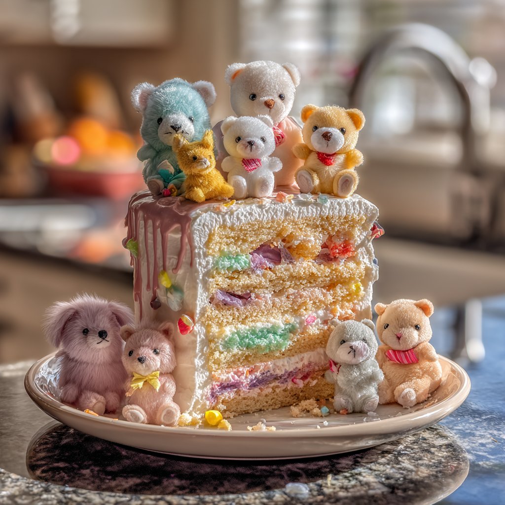Mini Jellycat Birthday Cake
