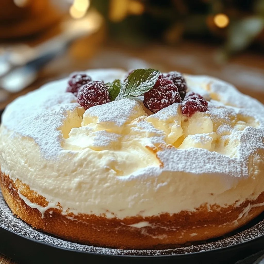 Lätt och fluffig yoghurt molnkaka: Ett fantastiskt ultimat recept