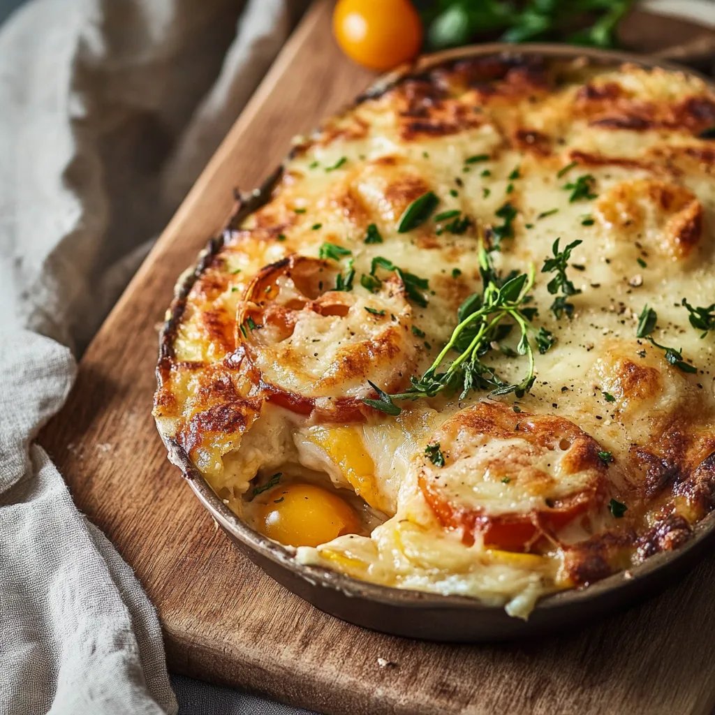 Kartoffel-Möhren-Auflauf