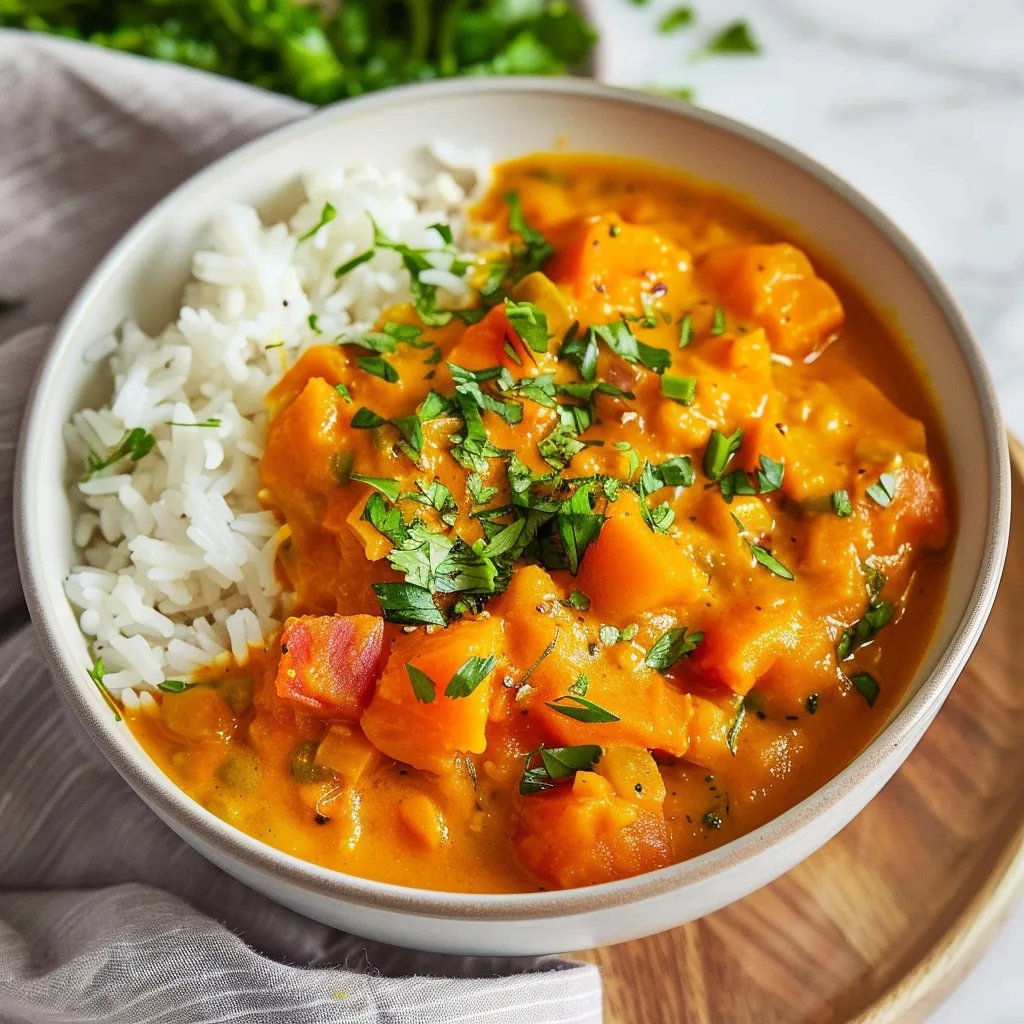 Butternut-Kürbis-Curry