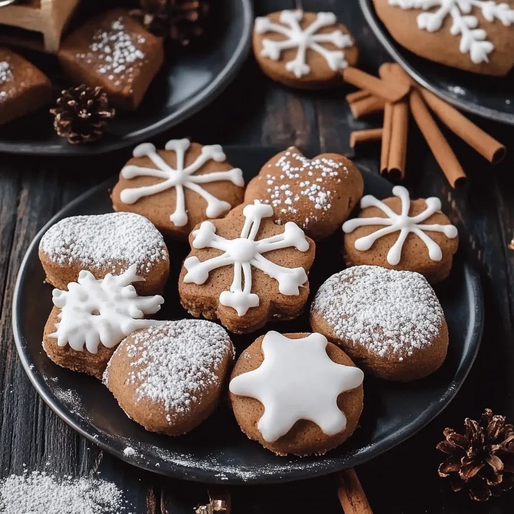 Einfacher Lebkuchen mit Zuckerguss!