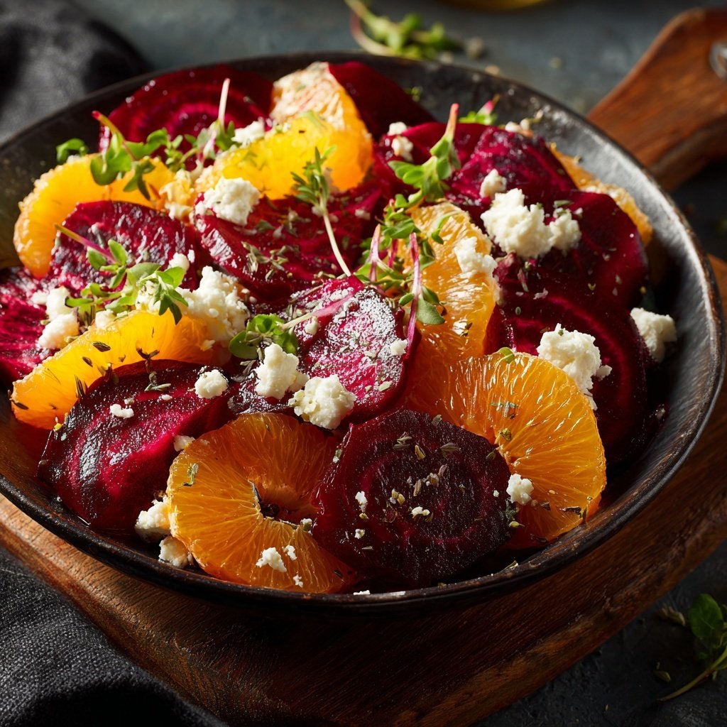 Rote-Bete-Zitrus-Bowl