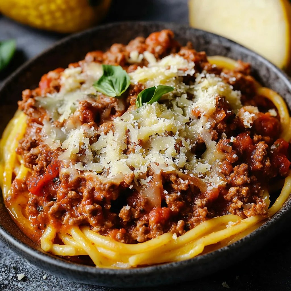 Bolognese Spaghettikürbis