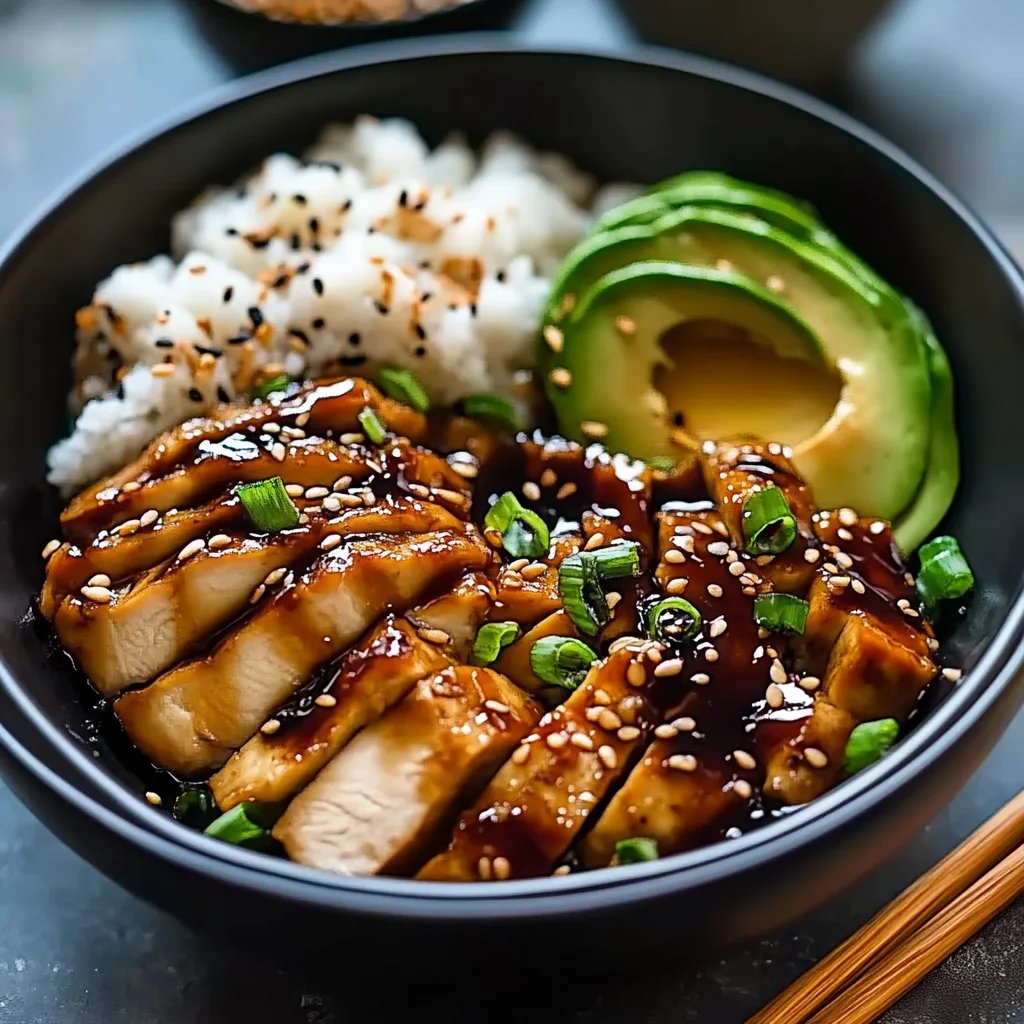 Teriyaki Kyckling Risskål: Ett fantastiskt ultimat recept för 4
