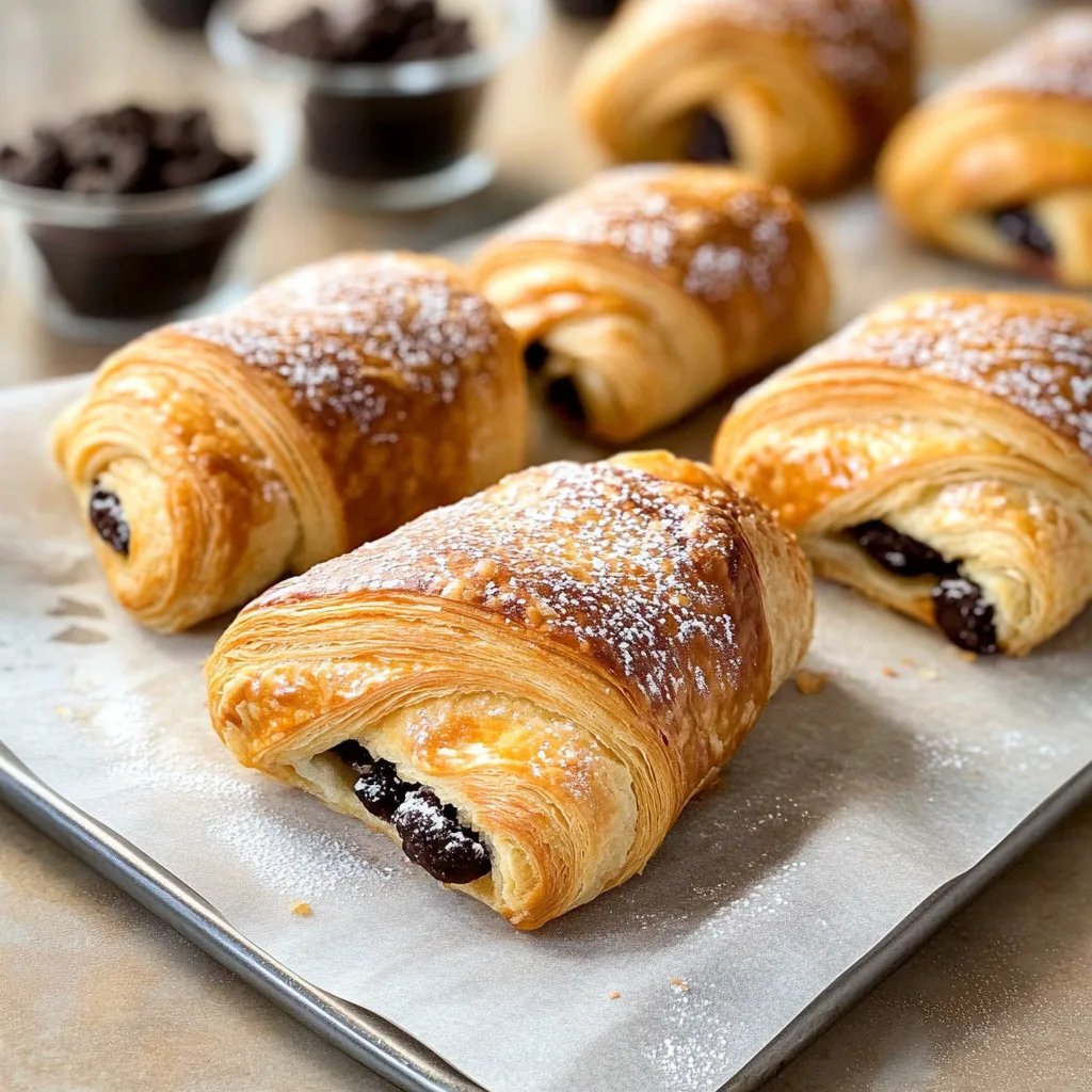 Enkla chokladcroissanter: Ett fantastiskt ultimatum för chokladälskare