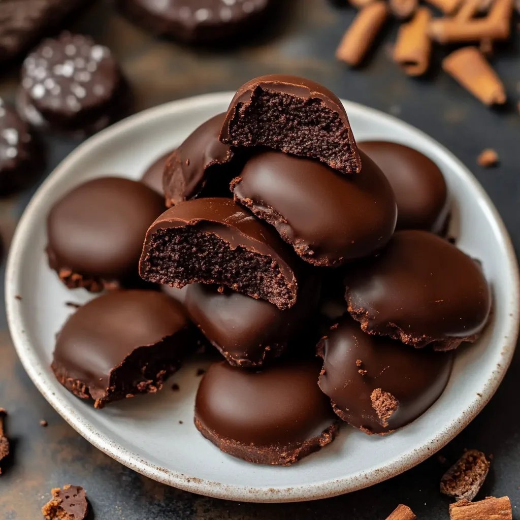 Einfache vegane Schoko-Lebkuchen