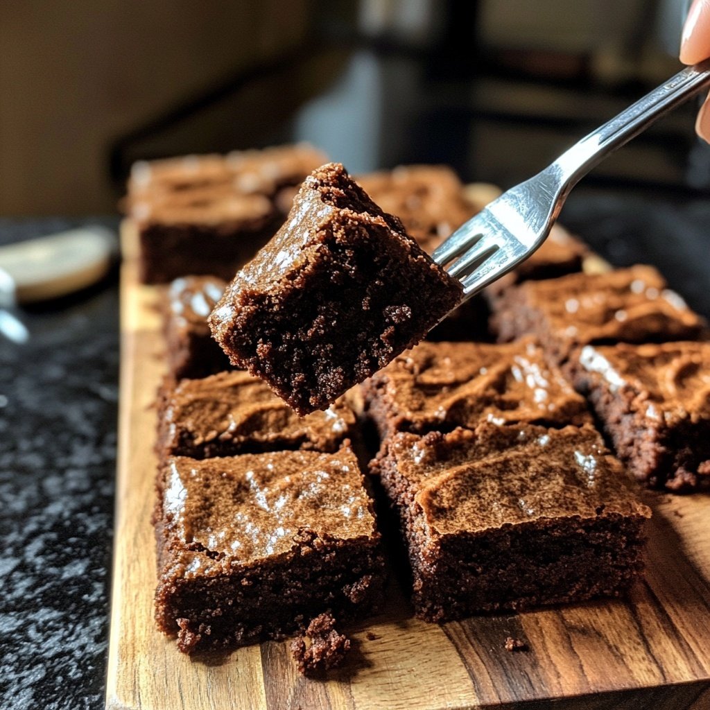 Weihnachtliche Brownies mit Lebkuchengewürz