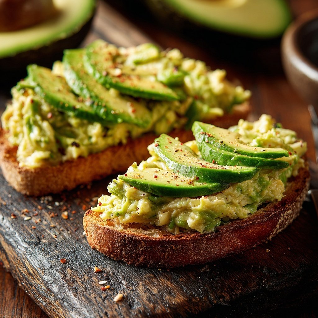 Thunfisch Avocado Reiswaffeln