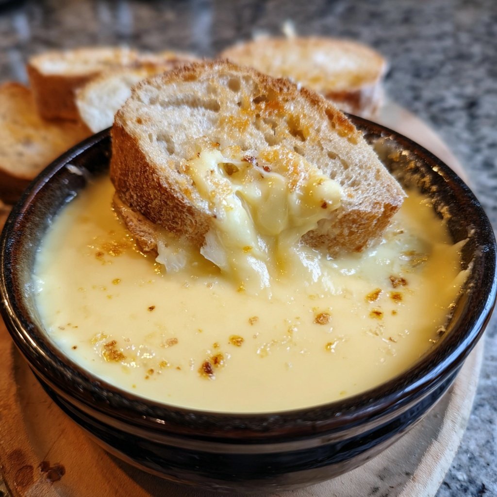 Klassisches Schweizer Käse Fondue